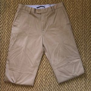 Men’s flat front Kirkland khaki pants